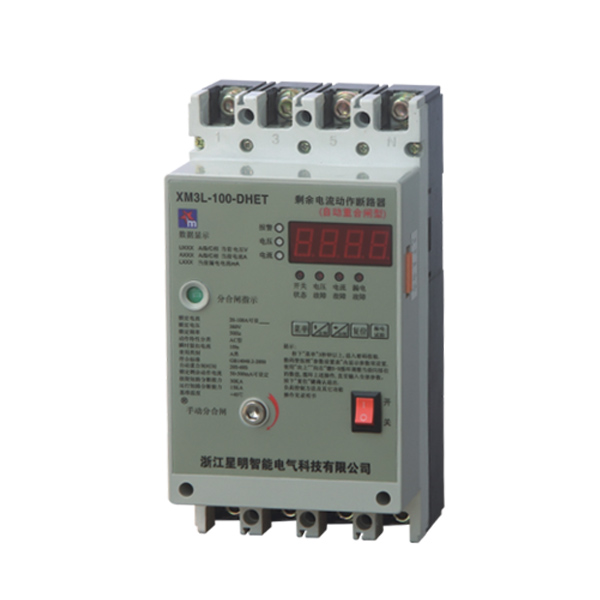 自動(dòng)重合閘型智能三相剩余電流動(dòng)作斷路器集成了傳統(tǒng)的斷路器（熔斷器）、接觸器、過(guò)載（或過(guò)壓、漏電等）保護(hù)繼電器、啟動(dòng)器、隔離器等主要功能，具有遠(yuǎn)距離自動(dòng)控制和本地直接控制功能，具有面板顯示及信號(hào)報(bào)警功能，具有過(guò)壓保護(hù)、欠壓保護(hù)、過(guò)流保護(hù)、漏電保護(hù)等功能，具有體積小、可靠性高、短路分?jǐn)嗄芰?qiáng)、飛弧距離短等優(yōu)點(diǎn)。適用于三相四線(xiàn)中性點(diǎn)直接接地TT接地系統(tǒng))的低壓電網(wǎng)。用來(lái)對(duì)人身觸電危險(xiǎn)提供間接接觸保護(hù)，也可對(duì)線(xiàn)路或用電的接地故障、過(guò)電流、短路等進(jìn)行保護(hù)?！?></div>
          <div   id=
